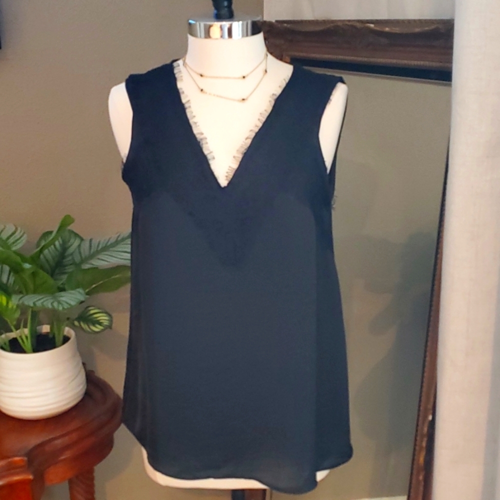 New Directions black lace Cami